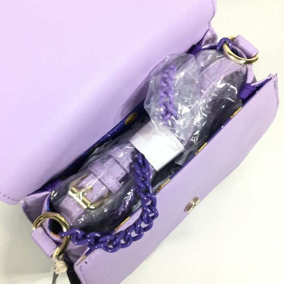 Loungefly Disney Hercules Muses Cloud Crossbody Bag Purple - Picture 8 of 14